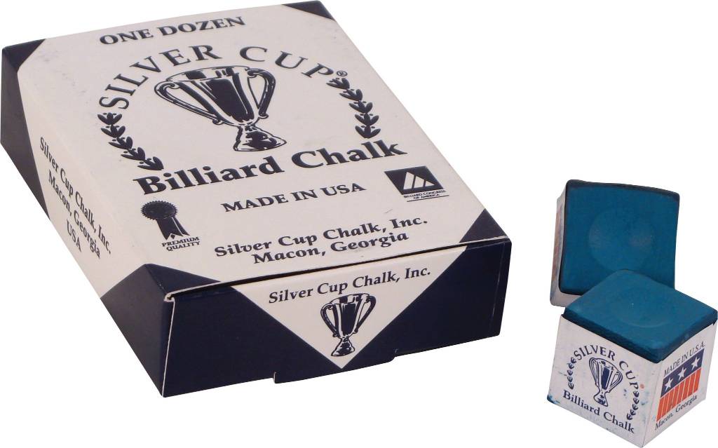 Silver Cup Cue Tip Chalk - Show Me Billiards