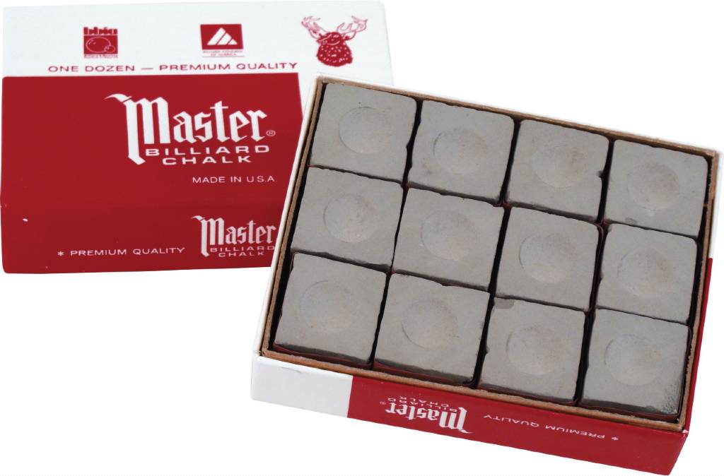 Master Cue Tip Chalk - Show Me Billiards