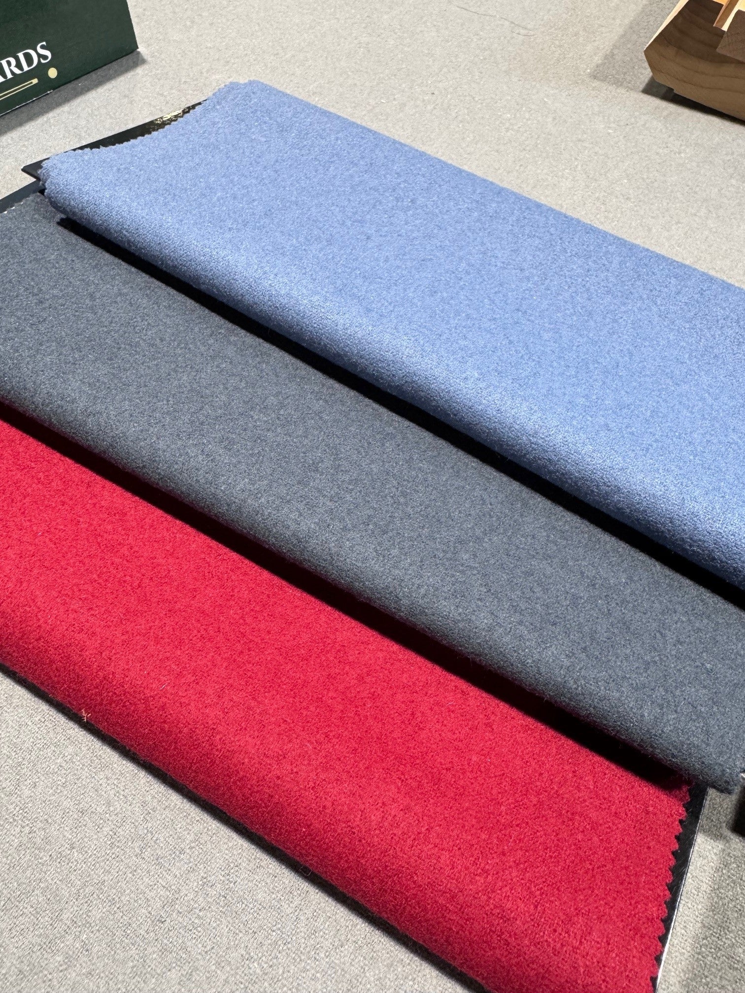 A.E. Schmidt Cloth Finish Sample - A.E. Schmidt Shop