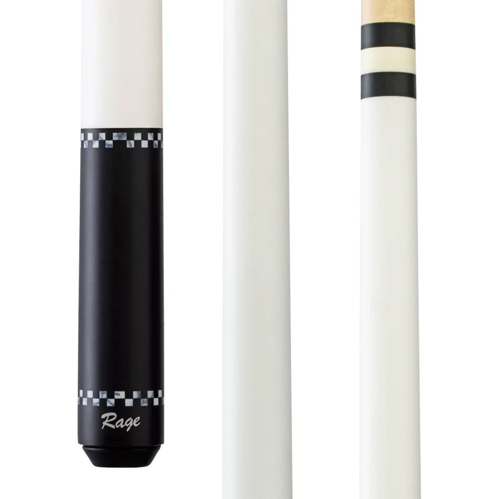 Rage Nacre Precision Cue with Durable Black Wrap