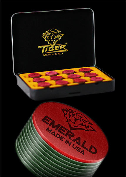 Tiger Emerald Tip (1-Only) - Show Me Billiards